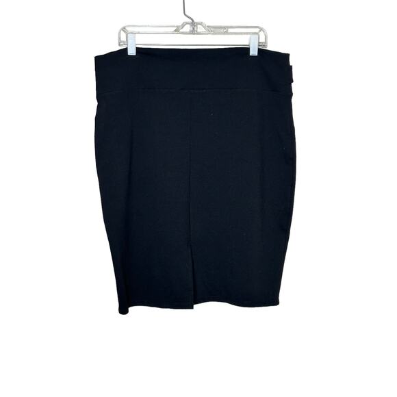 Hybrid & Company black pull on pencil skirt size 2X - Picture 8 of 9